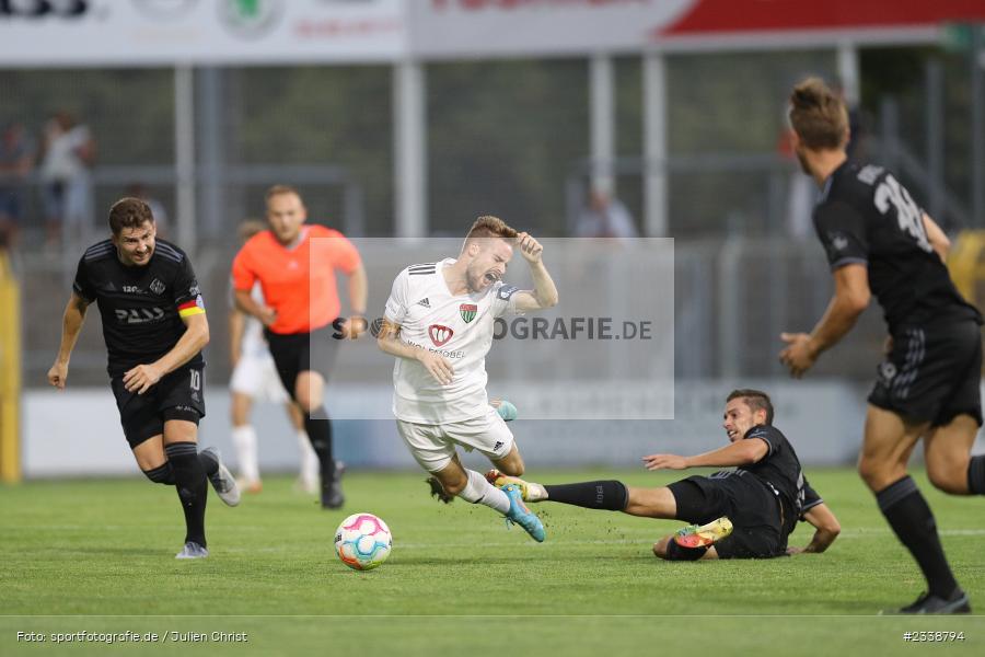 Veit Klement, Stadion am Schönbusch, Aschaffenburg, 06.09.2022, BFV, sport, action, Fussball, September 2022, Saison 2022/2023, BFV-Verbandspokal, Landespokal Bayern, Achtelfinale, Toto-Pokal, FC05, SVA, 1. FC Schweinfurt, SV Viktoria Aschaffenburg - Bild-ID: 2338794
