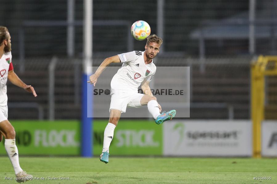 Jannis Rabold, Stadion am Schönbusch, Aschaffenburg, 06.09.2022, BFV, sport, action, Fussball, September 2022, Saison 2022/2023, BFV-Verbandspokal, Landespokal Bayern, Achtelfinale, Toto-Pokal, FC05, SVA, 1. FC Schweinfurt, SV Viktoria Aschaffenburg - Bild-ID: 2338805