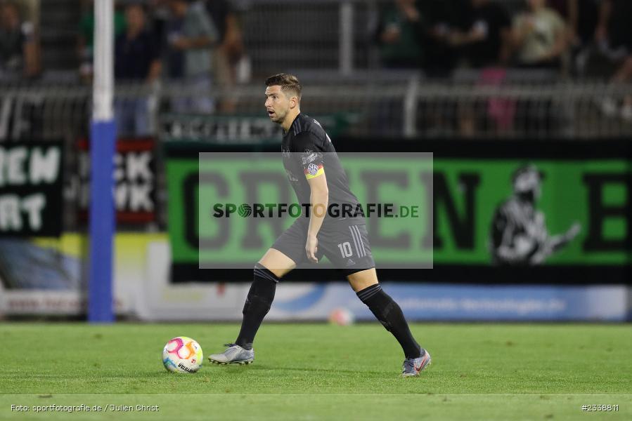 Benjamin Baier, Stadion am Schönbusch, Aschaffenburg, 06.09.2022, BFV, sport, action, Fussball, September 2022, Saison 2022/2023, BFV-Verbandspokal, Landespokal Bayern, Achtelfinale, Toto-Pokal, FC05, SVA, 1. FC Schweinfurt, SV Viktoria Aschaffenburg - Bild-ID: 2338811