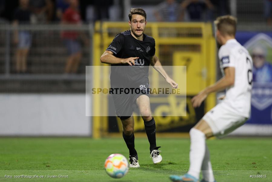 Elias Niesigk, Stadion am Schönbusch, Aschaffenburg, 06.09.2022, BFV, sport, action, Fussball, September 2022, Saison 2022/2023, BFV-Verbandspokal, Landespokal Bayern, Achtelfinale, Toto-Pokal, FC05, SVA, 1. FC Schweinfurt, SV Viktoria Aschaffenburg - Bild-ID: 2338813