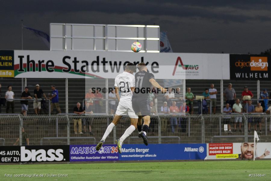 Florian Pieper, Stadion am Schönbusch, Aschaffenburg, 06.09.2022, BFV, sport, action, Fussball, September 2022, Saison 2022/2023, BFV-Verbandspokal, Landespokal Bayern, Achtelfinale, Toto-Pokal, FC05, SVA, 1. FC Schweinfurt, SV Viktoria Aschaffenburg - Bild-ID: 2338841 Florian Pieper, Stadion am Schönbusch, Aschaffenburg, 06.09.2022, BFV, sport, action, Fussball, September 2022, Saison 2022/2023, BFV-Verbandspokal, Landespokal Bayern, Achtelfinale, Toto-Pokal, FC05, SVA, 1. FC Schweinfurt, SV Viktoria Aschaffenburg - Bild-ID: 2338841