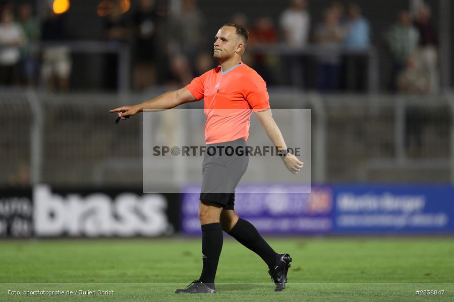 Christopher Knauer, Stadion am Schönbusch, Aschaffenburg, 06.09.2022, BFV, sport, action, Fussball, September 2022, Saison 2022/2023, BFV-Verbandspokal, Landespokal Bayern, Achtelfinale, Toto-Pokal, FC05, SVA, 1. FC Schweinfurt, SV Viktoria Aschaffenburg - Bild-ID: 2338847 Christopher Knauer, Stadion am Schönbusch, Aschaffenburg, 06.09.2022, BFV, sport, action, Fussball, September 2022, Saison 2022/2023, BFV-Verbandspokal, Landespokal Bayern, Achtelfinale, Toto-Pokal, FC05, SVA, 1. FC Schweinfurt, SV Viktoria Aschaffenburg - Bild-ID: 2338847