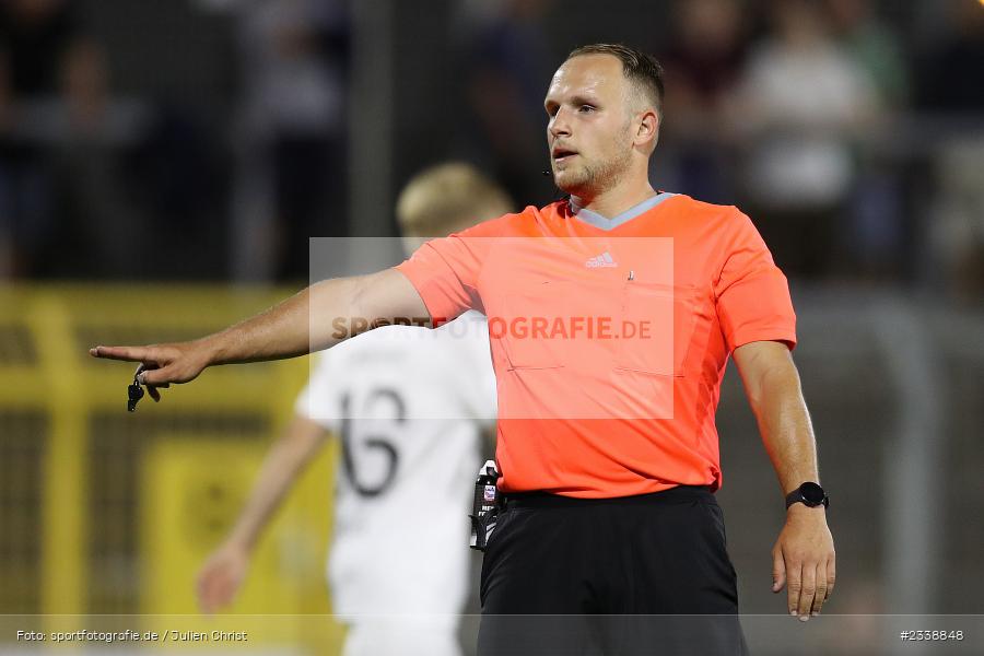 Christopher Knauer, Stadion am Schönbusch, Aschaffenburg, 06.09.2022, BFV, sport, action, Fussball, September 2022, Saison 2022/2023, BFV-Verbandspokal, Landespokal Bayern, Achtelfinale, Toto-Pokal, FC05, SVA, 1. FC Schweinfurt, SV Viktoria Aschaffenburg - Bild-ID: 2338848 Christopher Knauer, Stadion am Schönbusch, Aschaffenburg, 06.09.2022, BFV, sport, action, Fussball, September 2022, Saison 2022/2023, BFV-Verbandspokal, Landespokal Bayern, Achtelfinale, Toto-Pokal, FC05, SVA, 1. FC Schweinfurt, SV Viktoria Aschaffenburg - Bild-ID: 2338848