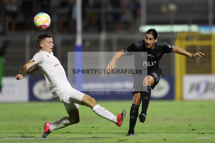Hamza Boutakhrit, Stadion am Schönbusch, Aschaffenburg, 06.09.2022, BFV, sport, action, Fussball, September 2022, Saison 2022/2023, BFV-Verbandspokal, Landespokal Bayern, Achtelfinale, Toto-Pokal, FC05, SVA, 1. FC Schweinfurt, SV Viktoria Aschaffenburg - Bild-ID: 2338850 Hamza Boutakhrit, Stadion am Schönbusch, Aschaffenburg, 06.09.2022, BFV, sport, action, Fussball, September 2022, Saison 2022/2023, BFV-Verbandspokal, Landespokal Bayern, Achtelfinale, Toto-Pokal, FC05, SVA, 1. FC Schweinfurt, SV Viktoria Aschaffenburg - Bild-ID: 2338850