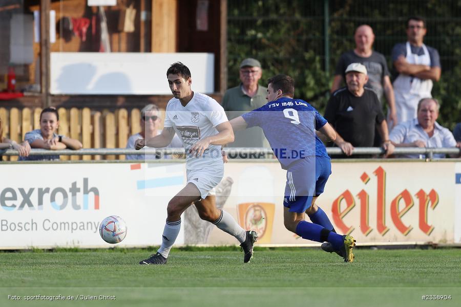 Dennis Müßig, Sportgelände, Lohr, 07.09.2022, BFV, sport, action, Fussball, September 2022, Saison 2022/2023, UFR, BZL, Bezirksliga Unterfranken West, FCV, TSV, FC Viktoria Mömlingen, TSV Lohr - Bild-ID: 2338904 Dennis Müßig, Sportgelände, Lohr, 07.09.2022, BFV, sport, action, Fussball, September 2022, Saison 2022/2023, UFR, BZL, Bezirksliga Unterfranken West, FCV, TSV, FC Viktoria Mömlingen, TSV Lohr - Bild-ID: 2338904