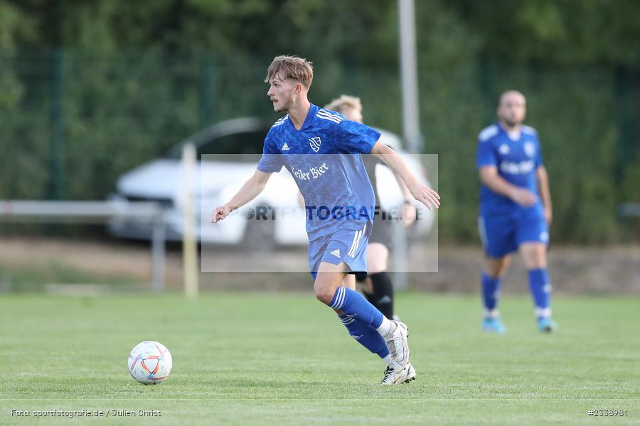 Tim Wagner, Sportgelände, Lohr, 07.09.2022, BFV, sport, action, Fussball, September 2022, Saison 2022/2023, UFR, BZL, Bezirksliga Unterfranken West, FCV, TSV, FC Viktoria Mömlingen, TSV Lohr - Bild-ID: 2338981 Tim Wagner, Sportgelände, Lohr, 07.09.2022, BFV, sport, action, Fussball, September 2022, Saison 2022/2023, UFR, BZL, Bezirksliga Unterfranken West, FCV, TSV, FC Viktoria Mömlingen, TSV Lohr - Bild-ID: 2338981