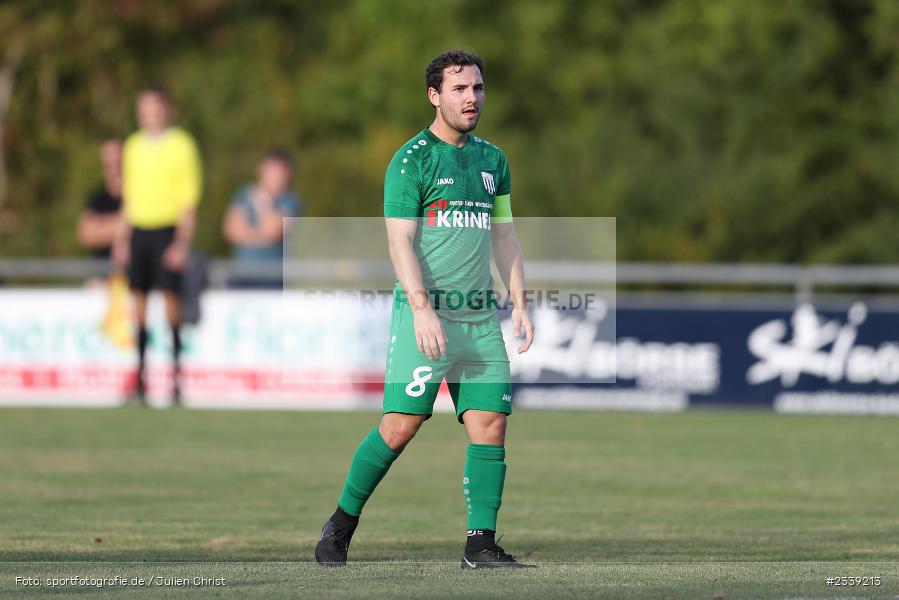 André Lörzer, Sportgelände in der Au, Karlburg, 09.09.2022, BFV, sport, action, Fussball, September 2022, 11. Spieltag, Saison 2022/2023, Landesliga Nordwest, FCS, TSV, 1. FC Sand, TSV Karlburg - Bild-ID: 2339213