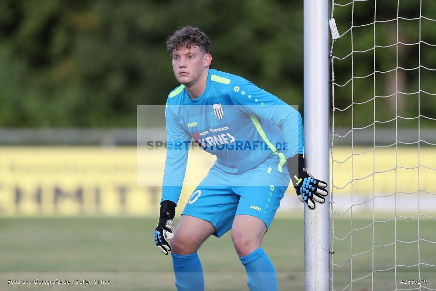 Nils Nigbur, Sportgelände in der Au, Karlburg, 09.09.2022, BFV, sport, action, Fussball, September 2022, 11. Spieltag, Saison 2022/2023, Landesliga Nordwest, FCS, TSV, 1. FC Sand, TSV Karlburg - Bild-ID: 2339279