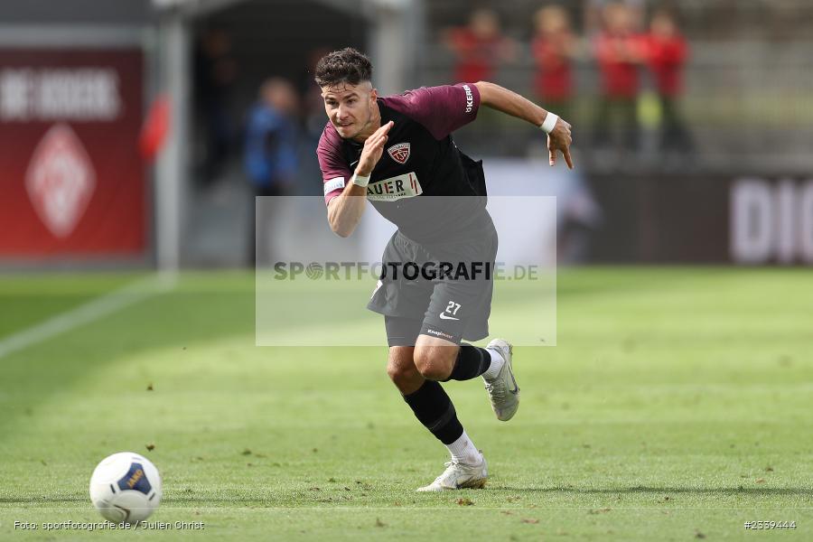 Moritz Sassmann, FLYERALARM Arena, Würzburg, 10.09.2022, BFV, sport, action, Fussball, September 2022, 11. Spieltag, Saison 2022/2023, Regionalliga Bayern, TSV, FWK, TSV Buchbach, FC Würzburger Kickers - Bild-ID: 2339444 Moritz Sassmann, FLYERALARM Arena, Würzburg, 10.09.2022, BFV, sport, action, Fussball, September 2022, 11. Spieltag, Saison 2022/2023, Regionalliga Bayern, TSV, FWK, TSV Buchbach, FC Würzburger Kickers - Bild-ID: 2339444