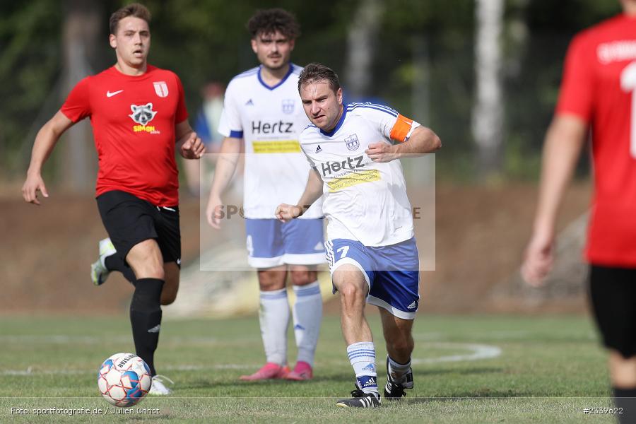 Lukas Schüßler, Sportgelände, Trennfeld, 11.09.2022, BFV, sport, action, Fussball, September 2022, Saison 2022/2023, 7. Spieltag, A-Klasse Würzburg Gr. 4, TVM, SVT, TV Marktheidenfeld, SV Trennfeld - Bild-ID: 2339622 Lukas Schüßler, Sportgelände, Trennfeld, 11.09.2022, BFV, sport, action, Fussball, September 2022, Saison 2022/2023, 7. Spieltag, A-Klasse Würzburg Gr. 4, TVM, SVT, TV Marktheidenfeld, SV Trennfeld - Bild-ID: 2339622