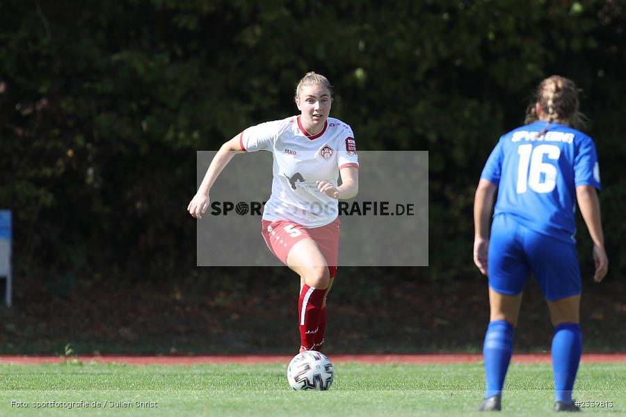Anne Förster, Sportpark-Heuchelhof, Würzburg, 11.09.2022, BFV, sport, action, Fussball, September 2022, Saison 2022/2023, Frauen Bayernliga, 2. Spieltag, EBI, FWK, SpVgg Germania Ebing, FC Würzburger Kickers - Bild-ID: 2339813 Anne Förster, Sportpark-Heuchelhof, Würzburg, 11.09.2022, BFV, sport, action, Fussball, September 2022, Saison 2022/2023, Frauen Bayernliga, 2. Spieltag, EBI, FWK, SpVgg Germania Ebing, FC Würzburger Kickers - Bild-ID: 2339813