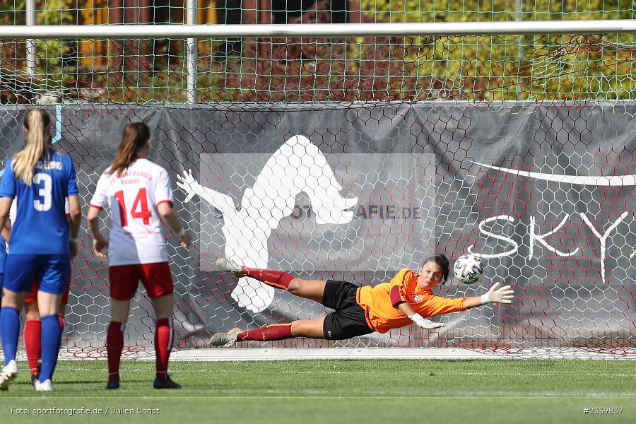 Johanna Popp, Sportpark-Heuchelhof, Würzburg, 11.09.2022, BFV, sport, action, Fussball, September 2022, Saison 2022/2023, Frauen Bayernliga, 2. Spieltag, EBI, FWK, SpVgg Germania Ebing, FC Würzburger Kickers - Bild-ID: 2339837