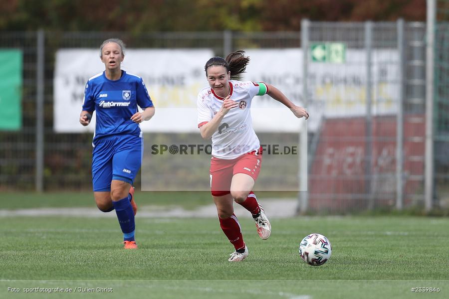 Maria Pfau, Sportpark-Heuchelhof, Würzburg, 11.09.2022, BFV, sport, action, Fussball, September 2022, Saison 2022/2023, Frauen Bayernliga, 2. Spieltag, EBI, FWK, SpVgg Germania Ebing, FC Würzburger Kickers - Bild-ID: 2339846