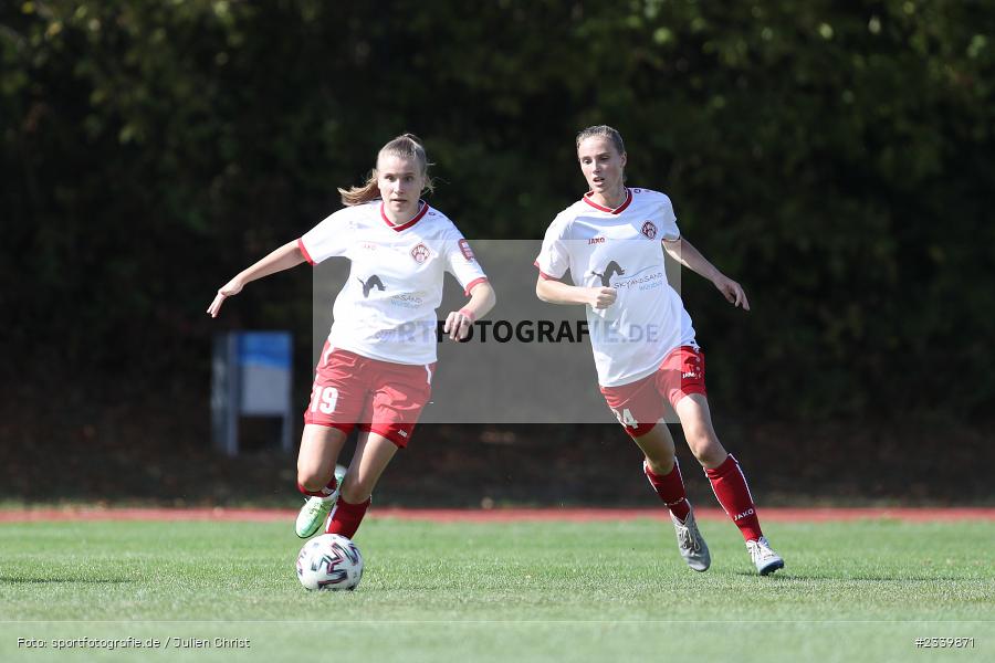 Victoria Maidhof, Sportpark-Heuchelhof, Würzburg, 11.09.2022, BFV, sport, action, Fussball, September 2022, Saison 2022/2023, Frauen Bayernliga, 2. Spieltag, EBI, FWK, SpVgg Germania Ebing, FC Würzburger Kickers - Bild-ID: 2339871 Victoria Maidhof, Sportpark-Heuchelhof, Würzburg, 11.09.2022, BFV, sport, action, Fussball, September 2022, Saison 2022/2023, Frauen Bayernliga, 2. Spieltag, EBI, FWK, SpVgg Germania Ebing, FC Würzburger Kickers - Bild-ID: 2339871