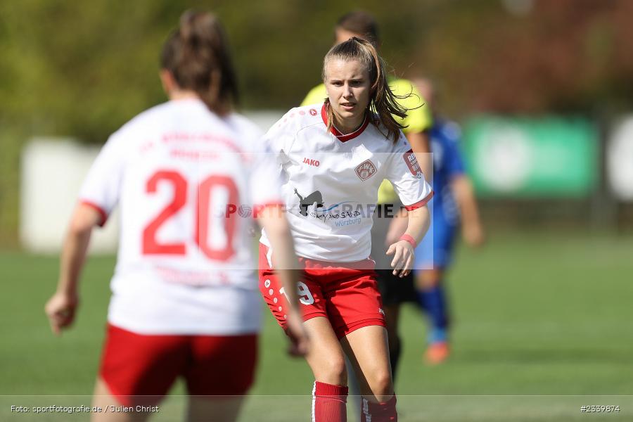 Victoria Maidhof, Sportpark-Heuchelhof, Würzburg, 11.09.2022, BFV, sport, action, Fussball, September 2022, Saison 2022/2023, Frauen Bayernliga, 2. Spieltag, EBI, FWK, SpVgg Germania Ebing, FC Würzburger Kickers - Bild-ID: 2339874