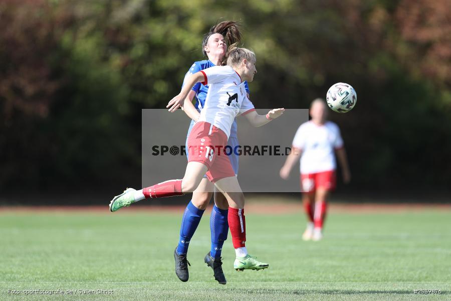 Victoria Maidhof, Sportpark-Heuchelhof, Würzburg, 11.09.2022, BFV, sport, action, Fussball, September 2022, Saison 2022/2023, Frauen Bayernliga, 2. Spieltag, EBI, FWK, SpVgg Germania Ebing, FC Würzburger Kickers - Bild-ID: 2339876