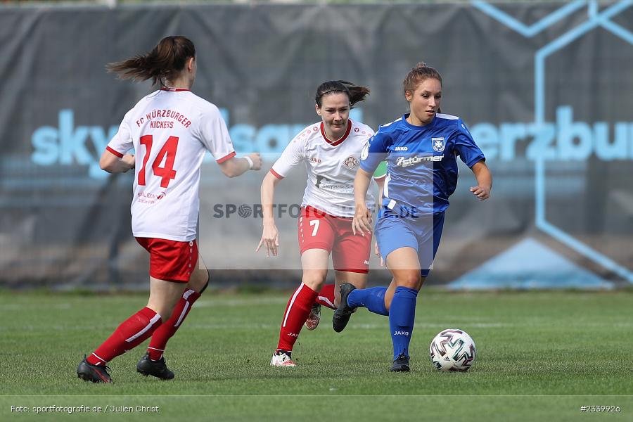 Laurina Osmani, Sportpark-Heuchelhof, Würzburg, 11.09.2022, BFV, sport, action, Fussball, September 2022, Saison 2022/2023, Frauen Bayernliga, 2. Spieltag, EBI, FWK, SpVgg Germania Ebing, FC Würzburger Kickers - Bild-ID: 2339926