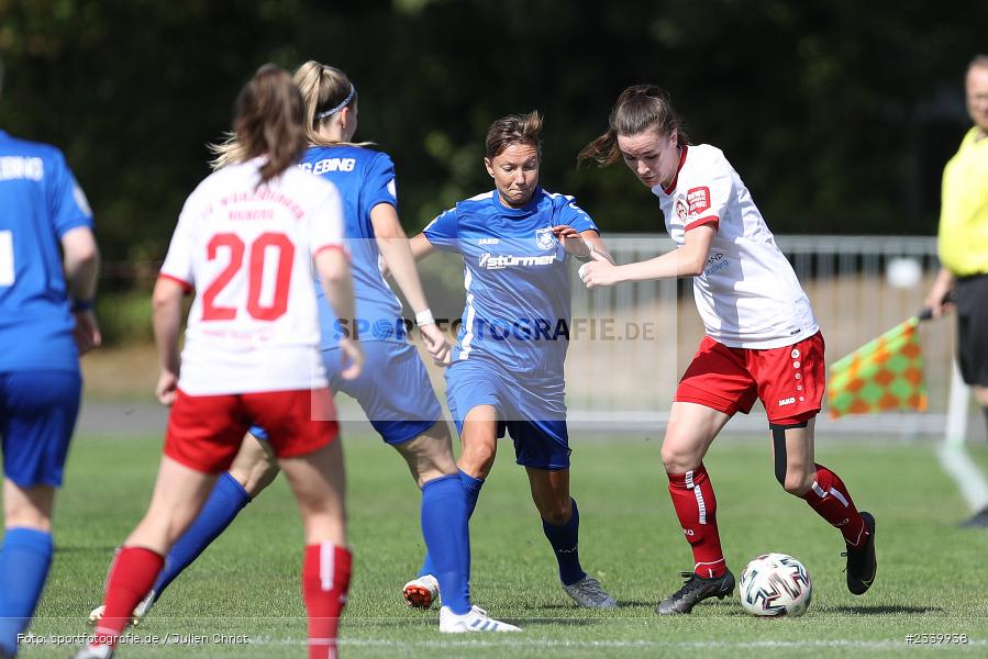 Lea Schrenk, Sportpark-Heuchelhof, Würzburg, 11.09.2022, BFV, sport, action, Fussball, September 2022, Saison 2022/2023, Frauen Bayernliga, 2. Spieltag, EBI, FWK, SpVgg Germania Ebing, FC Würzburger Kickers - Bild-ID: 2339938