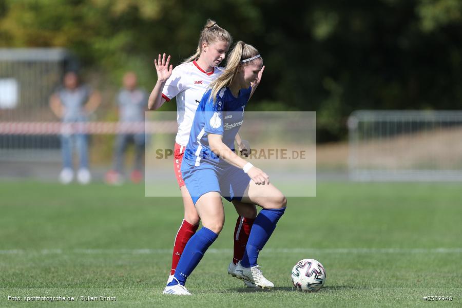 Luisa Eiermann, Sportpark-Heuchelhof, Würzburg, 11.09.2022, BFV, sport, action, Fussball, September 2022, Saison 2022/2023, Frauen Bayernliga, 2. Spieltag, EBI, FWK, SpVgg Germania Ebing, FC Würzburger Kickers - Bild-ID: 2339940