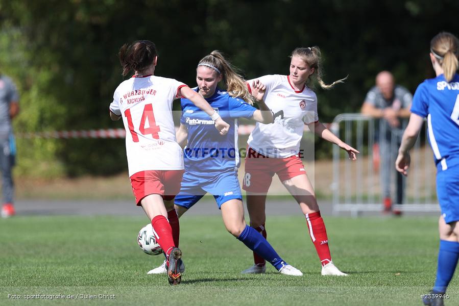 Luisa Eiermann, Sportpark-Heuchelhof, Würzburg, 11.09.2022, BFV, sport, action, Fussball, September 2022, Saison 2022/2023, Frauen Bayernliga, 2. Spieltag, EBI, FWK, SpVgg Germania Ebing, FC Würzburger Kickers - Bild-ID: 2339946