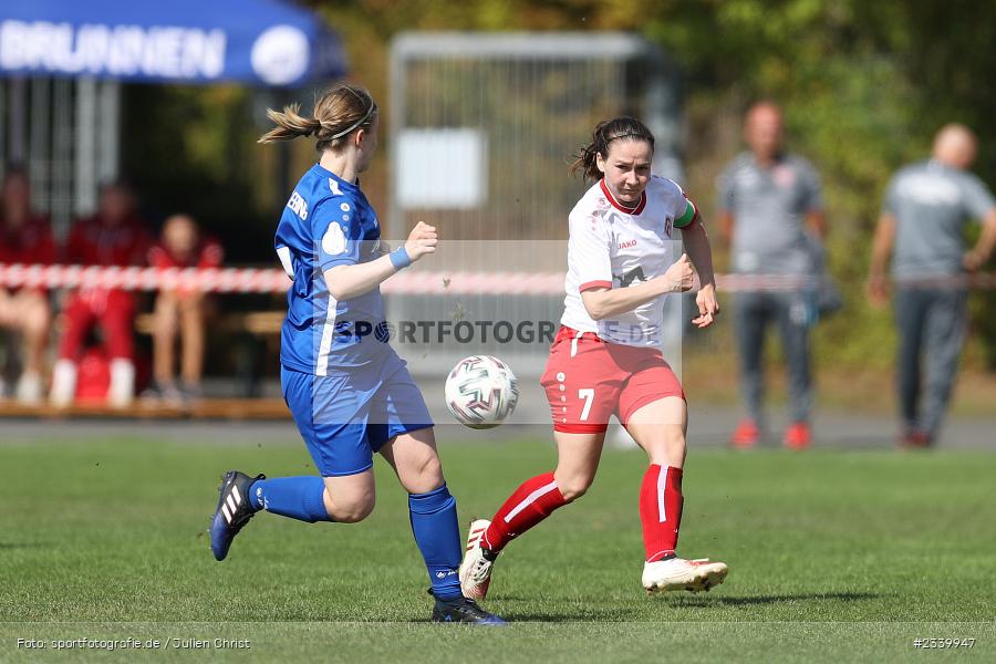 Maria Pfau, Sportpark-Heuchelhof, Würzburg, 11.09.2022, BFV, sport, action, Fussball, September 2022, Saison 2022/2023, Frauen Bayernliga, 2. Spieltag, EBI, FWK, SpVgg Germania Ebing, FC Würzburger Kickers - Bild-ID: 2339947