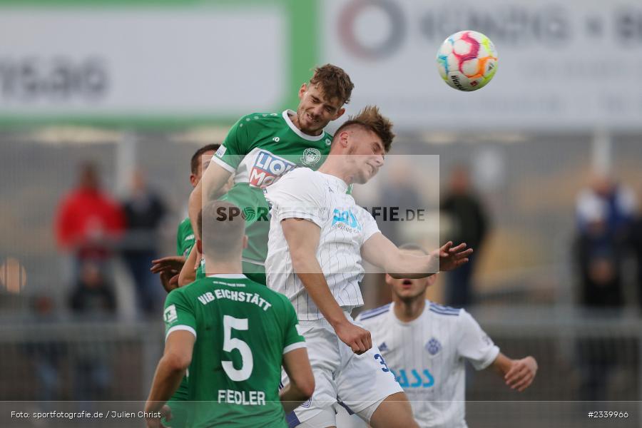 Luca Trslic, Stadion am Schönbusch, Aschaffenburg, 16.09.2022, BFV, sport, action, Fussball, September 2022, Saison 2022/2023, 12. Spieltag, 4. Liga, Regionalliga Bayern, VFB, SVA, VfB Eichstätt, SV Viktoria Aschaffenburg - Bild-ID: 2339966 Luca Trslic, Stadion am Schönbusch, Aschaffenburg, 16.09.2022, BFV, sport, action, Fussball, September 2022, Saison 2022/2023, 12. Spieltag, 4. Liga, Regionalliga Bayern, VFB, SVA, VfB Eichstätt, SV Viktoria Aschaffenburg - Bild-ID: 2339966