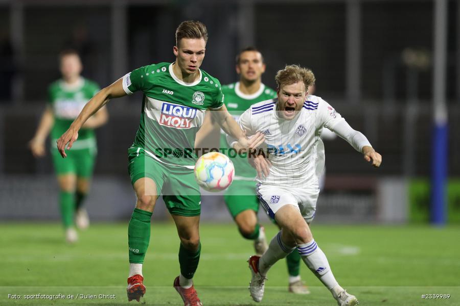 Tobias Stoßberger, Stadion am Schönbusch, Aschaffenburg, 16.09.2022, BFV, sport, action, Fussball, September 2022, Saison 2022/2023, 12. Spieltag, 4. Liga, Regionalliga Bayern, VFB, SVA, VfB Eichstätt, SV Viktoria Aschaffenburg - Bild-ID: 2339989 Tobias Stoßberger, Stadion am Schönbusch, Aschaffenburg, 16.09.2022, BFV, sport, action, Fussball, September 2022, Saison 2022/2023, 12. Spieltag, 4. Liga, Regionalliga Bayern, VFB, SVA, VfB Eichstätt, SV Viktoria Aschaffenburg - Bild-ID: 2339989