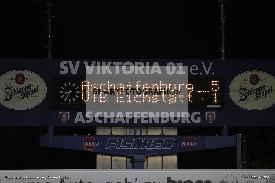 Anzeige, Ergebnis, Stadion am Schönbusch, Aschaffenburg, 16.09.2022, BFV, sport, action, Fussball, September 2022, Saison 2022/2023, 12. Spieltag, 4. Liga, Regionalliga Bayern, VFB, SVA, VfB Eichstätt, SV Viktoria Aschaffenburg - Bild-ID: 2340004 Anzeige, Ergebnis, Stadion am Schönbusch, Aschaffenburg, 16.09.2022, BFV, sport, action, Fussball, September 2022, Saison 2022/2023, 12. Spieltag, 4. Liga, Regionalliga Bayern, VFB, SVA, VfB Eichstätt, SV Viktoria Aschaffenburg - Bild-ID: 2340004