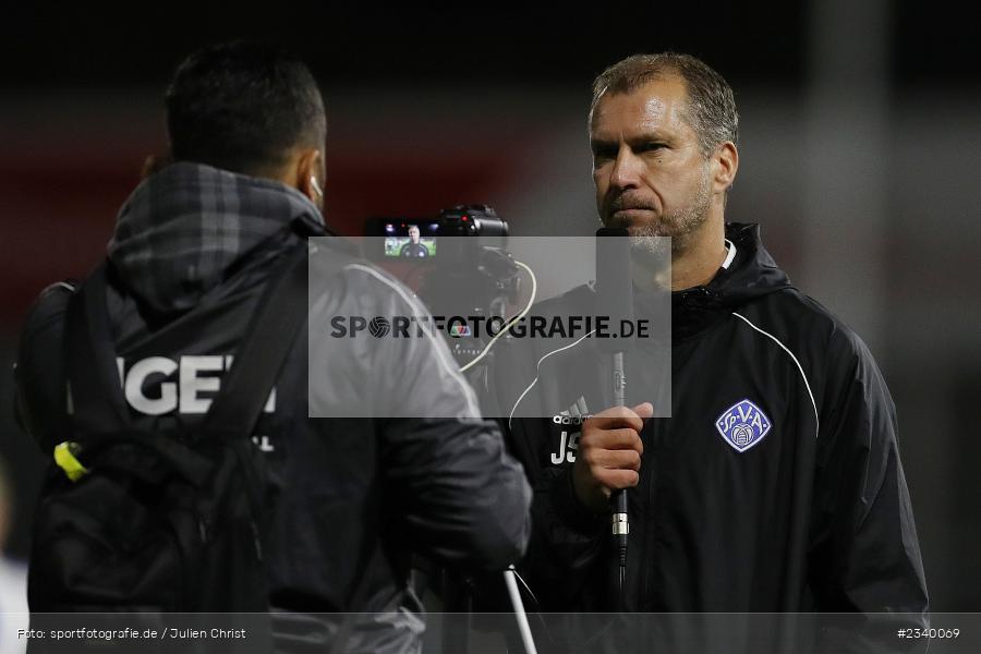 Football, LIGEN, Interview, Jochen Seitz, Stadion am Schönbusch, Aschaffenburg, 17.09.2022, BFV, sport, action, Fussball, September 2022, Saison 2022/2023, 12. Spieltag, 4. Liga, Regionalliga Bayern, VFB, SVA, VfB Eichstätt, SV Viktoria Aschaffenburg - Bild-ID: 2340069 Football, LIGEN, Interview, Jochen Seitz, Stadion am Schönbusch, Aschaffenburg, 17.09.2022, BFV, sport, action, Fussball, September 2022, Saison 2022/2023, 12. Spieltag, 4. Liga, Regionalliga Bayern, VFB, SVA, VfB Eichstätt, SV Viktoria Aschaffenburg - Bild-ID: 2340069
