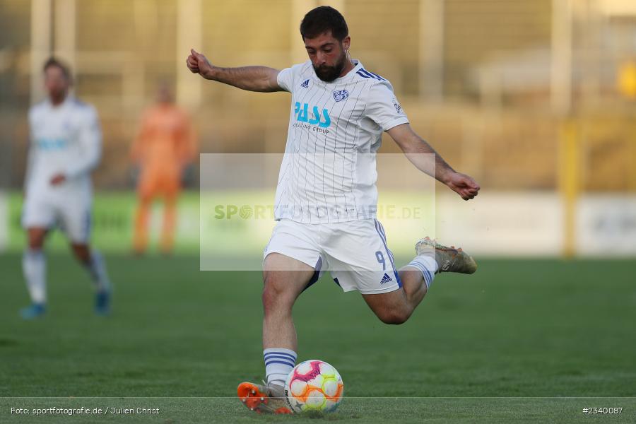 Clay Verkaj, Stadion am Schönbusch, Aschaffenburg, 16.09.2022, BFV, sport, action, Fussball, September 2022, Saison 2022/2023, 12. Spieltag, 4. Liga, Regionalliga Bayern, VFB, SVA, VfB Eichstätt, SV Viktoria Aschaffenburg - Bild-ID: 2340087 Clay Verkaj, Stadion am Schönbusch, Aschaffenburg, 16.09.2022, BFV, sport, action, Fussball, September 2022, Saison 2022/2023, 12. Spieltag, 4. Liga, Regionalliga Bayern, VFB, SVA, VfB Eichstätt, SV Viktoria Aschaffenburg - Bild-ID: 2340087