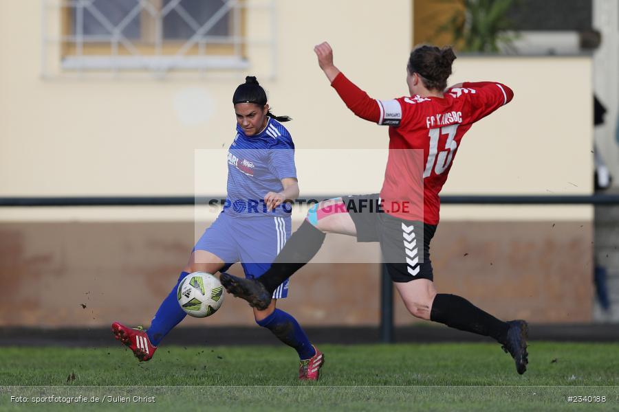 Romina Hönninger, Sportgelände, Karsbach, 17.09.2022, BFV, sport, action, Fussball, September 2022, Saison 2022/2023, 3. Spieltag, Frauen Landesliga Nord, SSV, FCK, Schwabthaler SV, FC Karsbach - Bild-ID: 2340188 Romina Hönninger, Sportgelände, Karsbach, 17.09.2022, BFV, sport, action, Fussball, September 2022, Saison 2022/2023, 3. Spieltag, Frauen Landesliga Nord, SSV, FCK, Schwabthaler SV, FC Karsbach - Bild-ID: 2340188