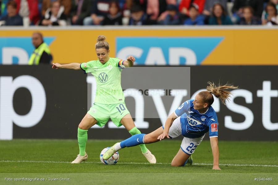 Svenja Huth, PreZero Arena, Sinsheim, 24.09.2022, DFB, sport, action, Fussball, September 2022, Saison 2022/2023, 2. Spieltag, Die Liga, FLYERALARM Frauen-Bundesliga, VFL, TSG, VfL Wolfsburg, TSG Hoffenheim - Bild-ID: 2340480 Svenja Huth, PreZero Arena, Sinsheim, 24.09.2022, DFB, sport, action, Fussball, September 2022, Saison 2022/2023, 2. Spieltag, Die Liga, FLYERALARM Frauen-Bundesliga, VFL, TSG, VfL Wolfsburg, TSG Hoffenheim - Bild-ID: 2340480