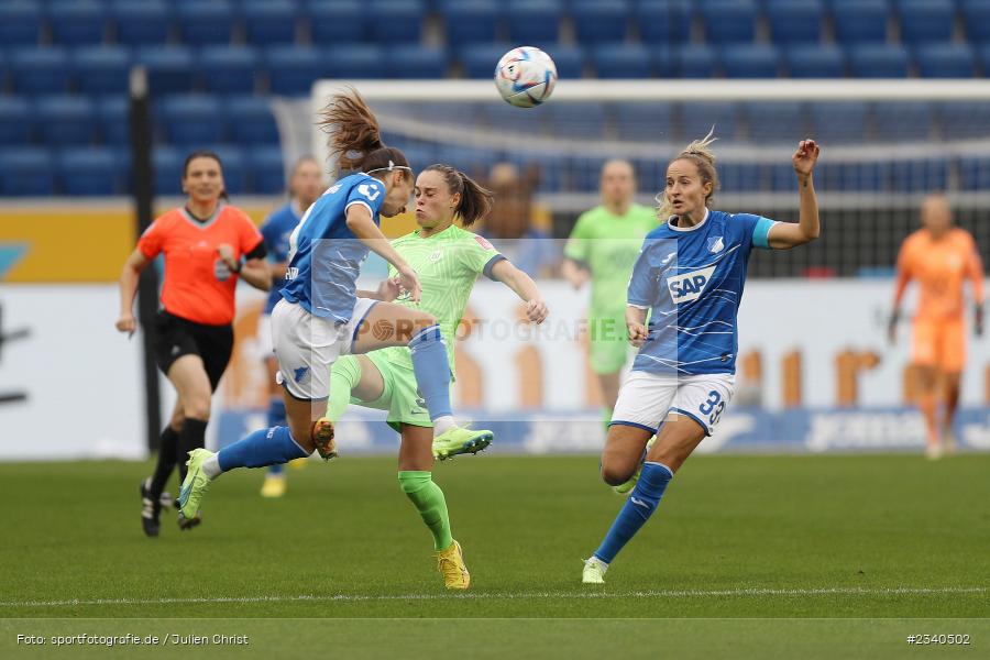Katharina Naschenweng, PreZero Arena, Sinsheim, 24.09.2022, DFB, sport, action, Fussball, September 2022, Saison 2022/2023, 2. Spieltag, Die Liga, FLYERALARM Frauen-Bundesliga, VFL, TSG, VfL Wolfsburg, TSG Hoffenheim - Bild-ID: 2340502 Katharina Naschenweng, PreZero Arena, Sinsheim, 24.09.2022, DFB, sport, action, Fussball, September 2022, Saison 2022/2023, 2. Spieltag, Die Liga, FLYERALARM Frauen-Bundesliga, VFL, TSG, VfL Wolfsburg, TSG Hoffenheim - Bild-ID: 2340502