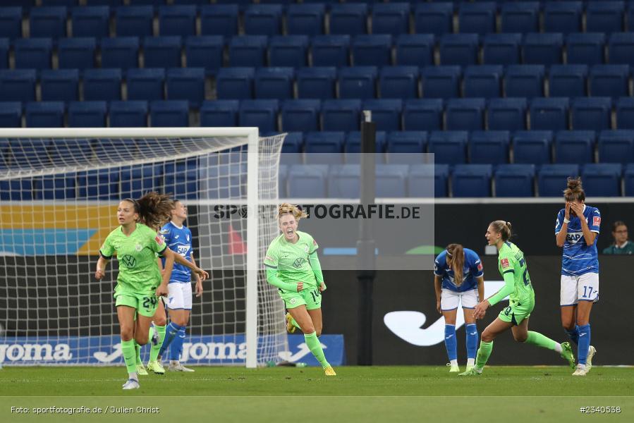 Jill Roord, PreZero Arena, Sinsheim, 24.09.2022, DFB, sport, action, Fussball, September 2022, Saison 2022/2023, 2. Spieltag, Die Liga, FLYERALARM Frauen-Bundesliga, VFL, TSG, VfL Wolfsburg, TSG Hoffenheim - Bild-ID: 2340538 Jill Roord, PreZero Arena, Sinsheim, 24.09.2022, DFB, sport, action, Fussball, September 2022, Saison 2022/2023, 2. Spieltag, Die Liga, FLYERALARM Frauen-Bundesliga, VFL, TSG, VfL Wolfsburg, TSG Hoffenheim - Bild-ID: 2340538