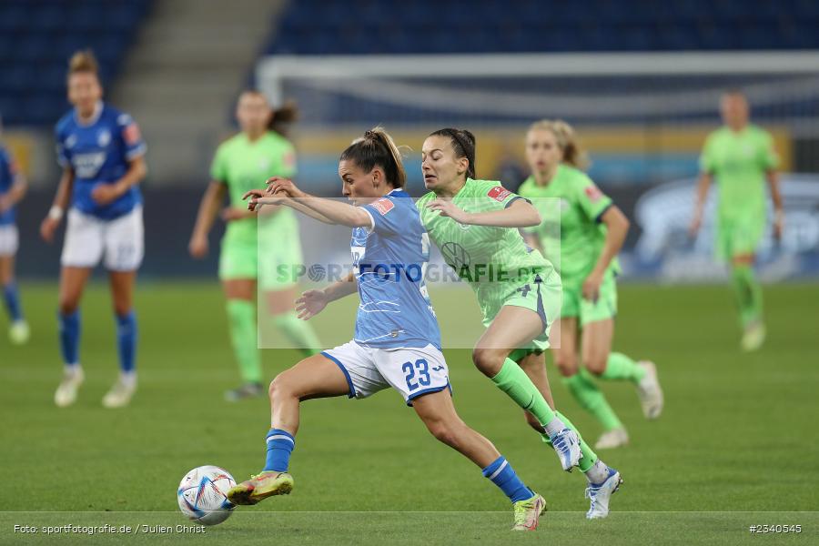Ereleta Memeti, PreZero Arena, Sinsheim, 24.09.2022, DFB, sport, action, Fussball, September 2022, Saison 2022/2023, 2. Spieltag, Die Liga, FLYERALARM Frauen-Bundesliga, VFL, TSG, VfL Wolfsburg, TSG Hoffenheim - Bild-ID: 2340545 Ereleta Memeti, PreZero Arena, Sinsheim, 24.09.2022, DFB, sport, action, Fussball, September 2022, Saison 2022/2023, 2. Spieltag, Die Liga, FLYERALARM Frauen-Bundesliga, VFL, TSG, VfL Wolfsburg, TSG Hoffenheim - Bild-ID: 2340545