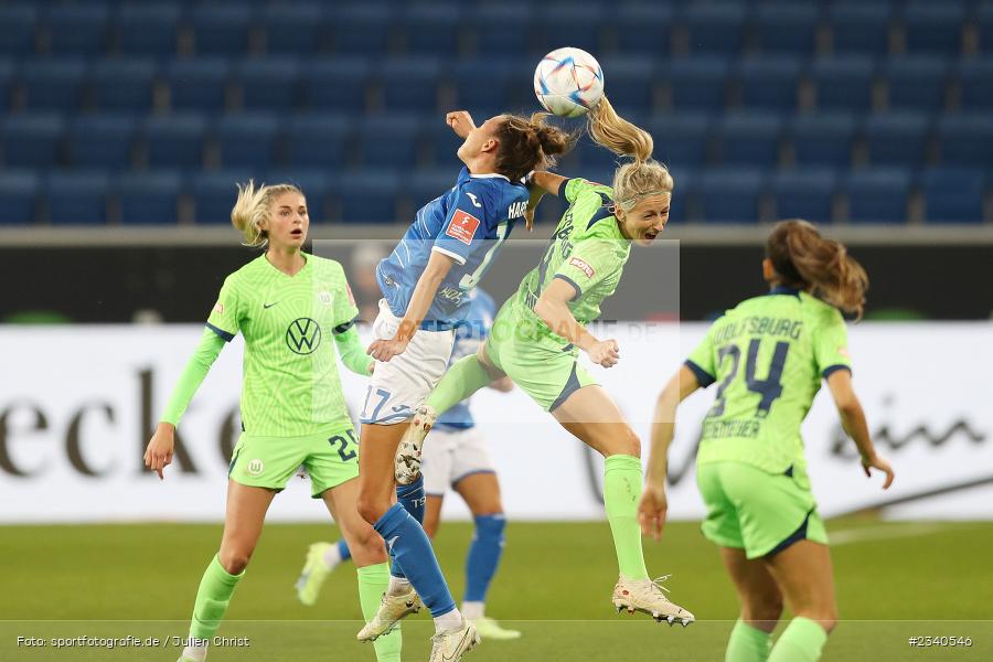 Kathrin Hendrich, PreZero Arena, Sinsheim, 24.09.2022, DFB, sport, action, Fussball, September 2022, Saison 2022/2023, 2. Spieltag, Die Liga, FLYERALARM Frauen-Bundesliga, VFL, TSG, VfL Wolfsburg, TSG Hoffenheim - Bild-ID: 2340546 Kathrin Hendrich, PreZero Arena, Sinsheim, 24.09.2022, DFB, sport, action, Fussball, September 2022, Saison 2022/2023, 2. Spieltag, Die Liga, FLYERALARM Frauen-Bundesliga, VFL, TSG, VfL Wolfsburg, TSG Hoffenheim - Bild-ID: 2340546
