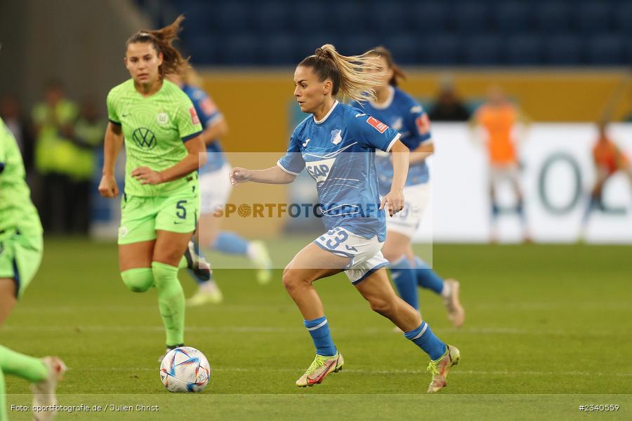 Ereleta Memeti, PreZero Arena, Sinsheim, 24.09.2022, DFB, sport, action, Fussball, September 2022, Saison 2022/2023, 2. Spieltag, Die Liga, FLYERALARM Frauen-Bundesliga, VFL, TSG, VfL Wolfsburg, TSG Hoffenheim - Bild-ID: 2340559 Ereleta Memeti, PreZero Arena, Sinsheim, 24.09.2022, DFB, sport, action, Fussball, September 2022, Saison 2022/2023, 2. Spieltag, Die Liga, FLYERALARM Frauen-Bundesliga, VFL, TSG, VfL Wolfsburg, TSG Hoffenheim - Bild-ID: 2340559