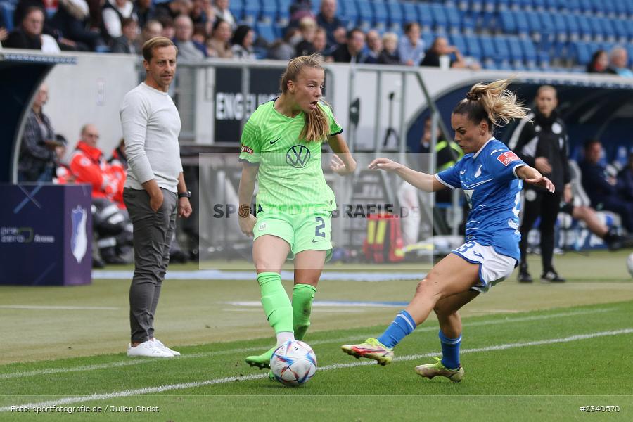 Ereleta Memeti, PreZero Arena, Sinsheim, 24.09.2022, DFB, sport, action, Fussball, September 2022, Saison 2022/2023, 2. Spieltag, Die Liga, FLYERALARM Frauen-Bundesliga, VFL, TSG, VfL Wolfsburg, TSG Hoffenheim - Bild-ID: 2340570
