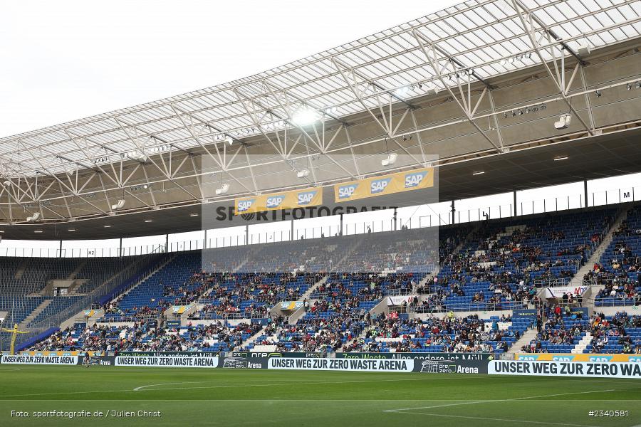 Symbolbild, Pre-Match, Fahnen, PreZero Arena, Sinsheim, 24.09.2022, DFB, sport, action, Fussball, September 2022, Saison 2022/2023, 2. Spieltag, Die Liga, FLYERALARM Frauen-Bundesliga, VFL, TSG, VfL Wolfsburg, TSG Hoffenheim - Bild-ID: 2340581