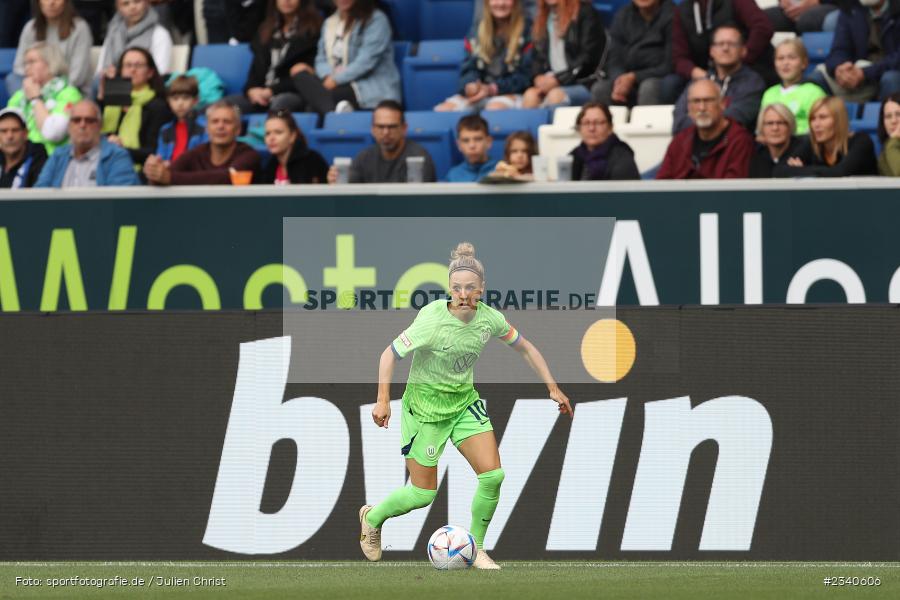 Svenja Huth, PreZero Arena, Sinsheim, 24.09.2022, DFB, sport, action, Fussball, September 2022, Saison 2022/2023, 2. Spieltag, Die Liga, FLYERALARM Frauen-Bundesliga, VFL, TSG, VfL Wolfsburg, TSG Hoffenheim - Bild-ID: 2340606