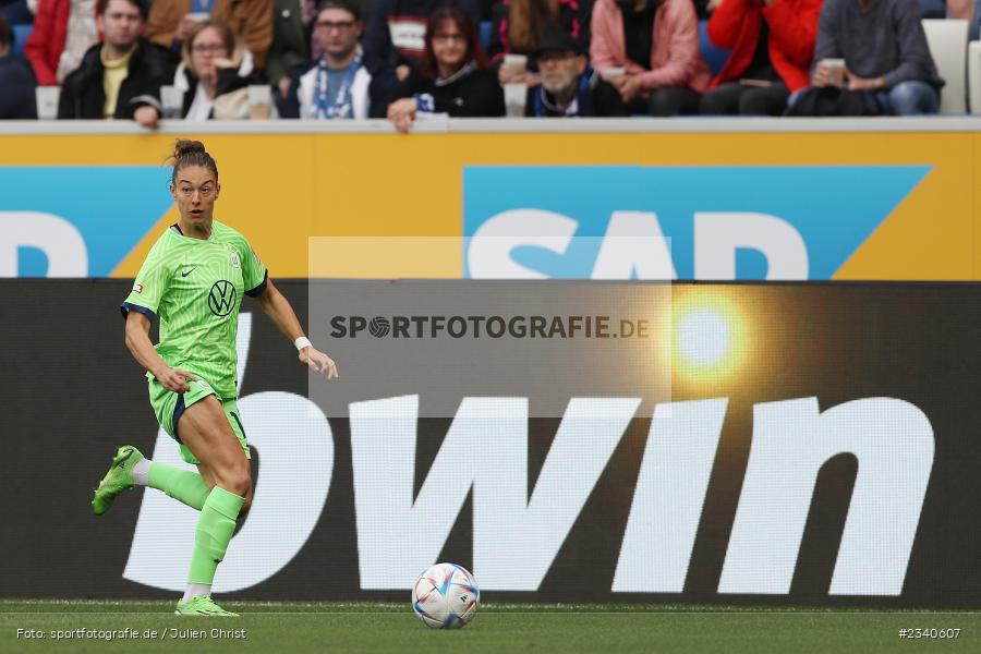 Felicitas Rauch, PreZero Arena, Sinsheim, 24.09.2022, DFB, sport, action, Fussball, September 2022, Saison 2022/2023, 2. Spieltag, Die Liga, FLYERALARM Frauen-Bundesliga, VFL, TSG, VfL Wolfsburg, TSG Hoffenheim - Bild-ID: 2340607 Felicitas Rauch, PreZero Arena, Sinsheim, 24.09.2022, DFB, sport, action, Fussball, September 2022, Saison 2022/2023, 2. Spieltag, Die Liga, FLYERALARM Frauen-Bundesliga, VFL, TSG, VfL Wolfsburg, TSG Hoffenheim - Bild-ID: 2340607