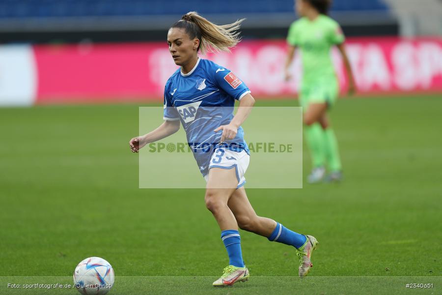 Ereleta Memeti, PreZero Arena, Sinsheim, 24.09.2022, DFB, sport, action, Fussball, September 2022, Saison 2022/2023, 2. Spieltag, Die Liga, FLYERALARM Frauen-Bundesliga, VFL, TSG, VfL Wolfsburg, TSG Hoffenheim - Bild-ID: 2340651