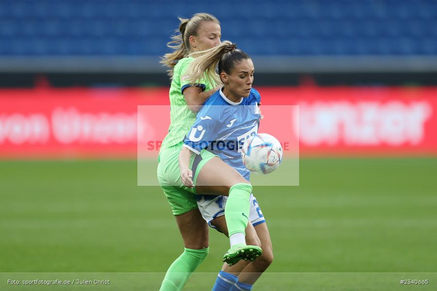 Ereleta Memeti, PreZero Arena, Sinsheim, 24.09.2022, DFB, sport, action, Fussball, September 2022, Saison 2022/2023, 2. Spieltag, Die Liga, FLYERALARM Frauen-Bundesliga, VFL, TSG, VfL Wolfsburg, TSG Hoffenheim - Bild-ID: 2340665