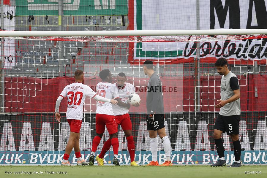 Tor, Saliou Sané, FLYERALARM Arena, Würzburg, 25.09.2022, BFV, sport, action, Fussball, September 2022, Saison 2022/2023, Regionalliga Bayern, FCA, FWK, FC Augsburg II, FC Würzburger Kickers - Bild-ID: 2340754 Tor, Saliou Sané, FLYERALARM Arena, Würzburg, 25.09.2022, BFV, sport, action, Fussball, September 2022, Saison 2022/2023, Regionalliga Bayern, FCA, FWK, FC Augsburg II, FC Würzburger Kickers - Bild-ID: 2340754