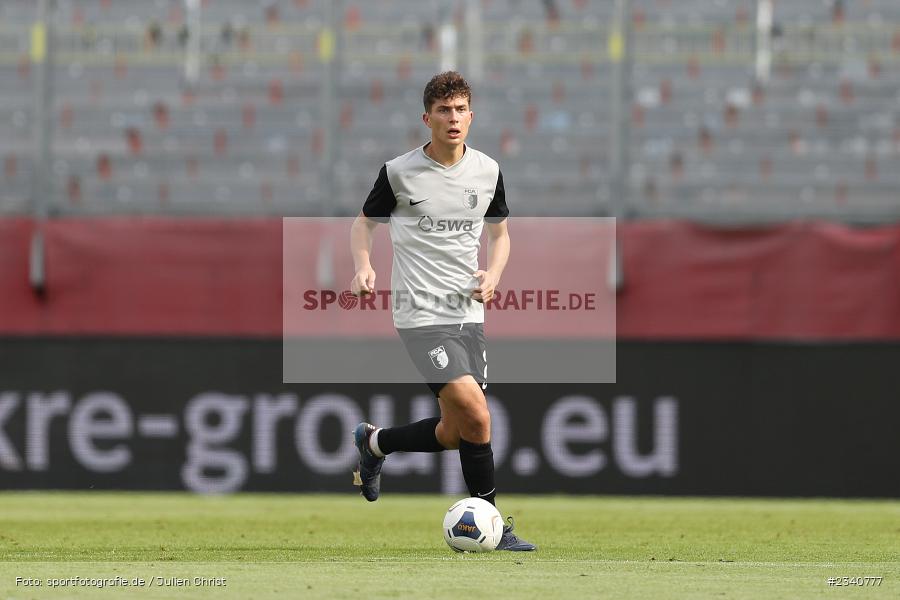 Fabio Gruber, FLYERALARM Arena, Würzburg, 25.09.2022, BFV, sport, action, Fussball, September 2022, Saison 2022/2023, Regionalliga Bayern, FCA, FWK, FC Augsburg II, FC Würzburger Kickers - Bild-ID: 2340777