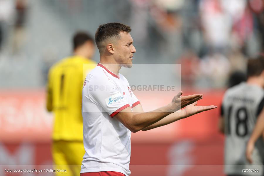 Thomas Haas, FLYERALARM Arena, Würzburg, 25.09.2022, BFV, sport, action, Fussball, September 2022, Saison 2022/2023, Regionalliga Bayern, FCA, FWK, FC Augsburg II, FC Würzburger Kickers - Bild-ID: 2340786