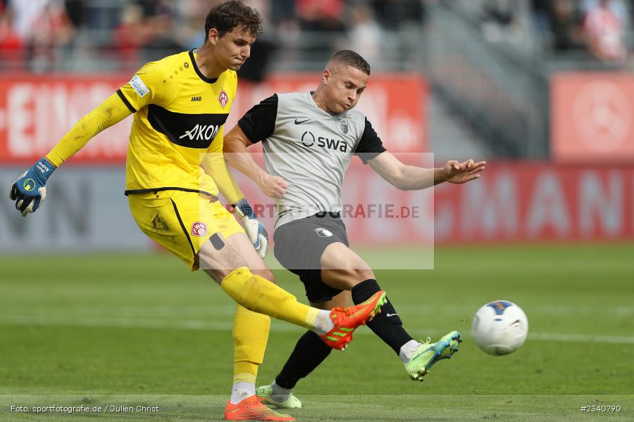 Marc Richter, FLYERALARM Arena, Würzburg, 25.09.2022, BFV, sport, action, Fussball, September 2022, Saison 2022/2023, Regionalliga Bayern, FCA, FWK, FC Augsburg II, FC Würzburger Kickers - Bild-ID: 2340790
