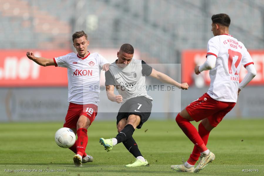 Franjo Ivanović, FLYERALARM Arena, Würzburg, 25.09.2022, BFV, sport, action, Fussball, September 2022, Saison 2022/2023, Regionalliga Bayern, FCA, FWK, FC Augsburg II, FC Würzburger Kickers - Bild-ID: 2340793