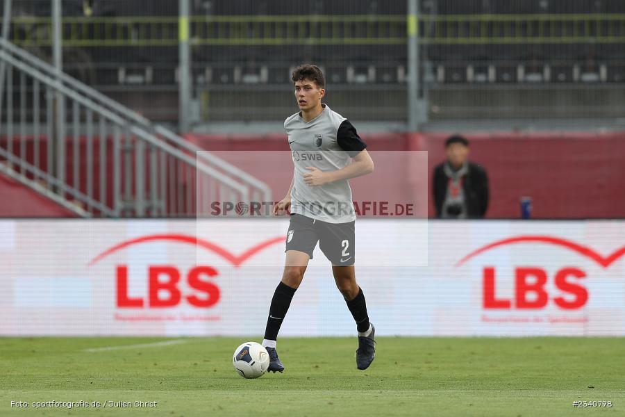 Fabio Gruber, FLYERALARM Arena, Würzburg, 25.09.2022, BFV, sport, action, Fussball, September 2022, Saison 2022/2023, Regionalliga Bayern, FCA, FWK, FC Augsburg II, FC Würzburger Kickers - Bild-ID: 2340798