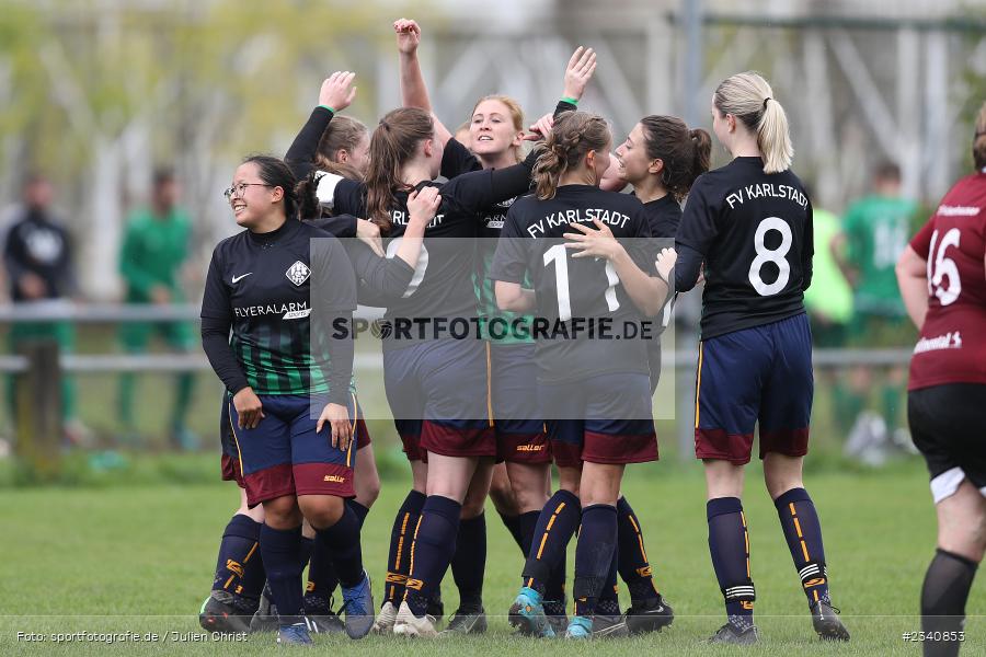 Pia Gehrsitz, Judith Seitz, Anna Schmitt, Anna Lehofer, Antonia Günther, Milena Fischer, Lisa Steinbach, Sportgelände, Karlstadt, 25.09.2022, BFV, sport, action, Fussball, September 2022, Saison 2022/2023, Frauen BZL 01, TSV, SGK, TSV Frickenhausen, (SG) FV Karlstadt/FC Karsbach II - Bild-ID: 2340853